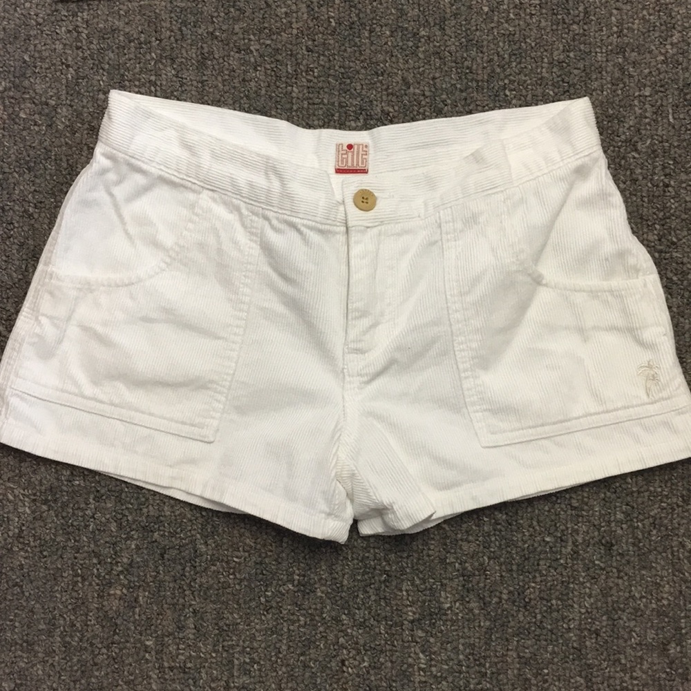 Tilt White Jr. 5 Corduroy Shorts